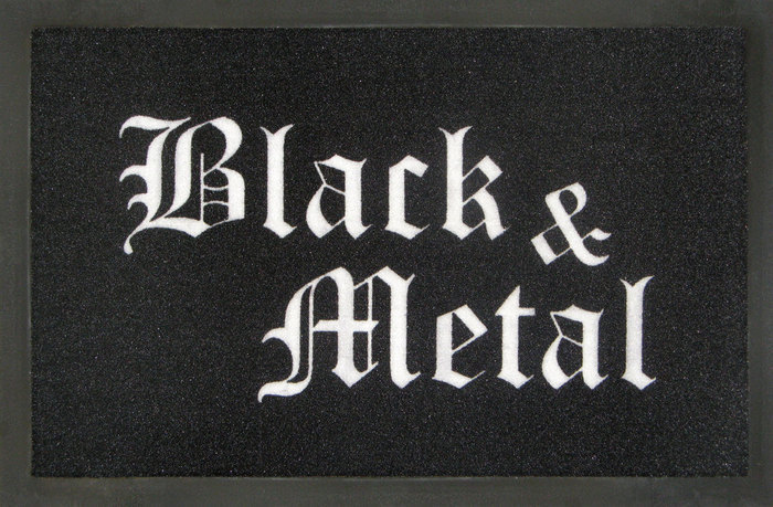 predpražnik black & metal - rockbites