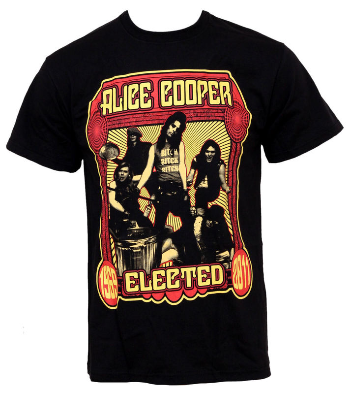 metal majica alice cooper - elected...
