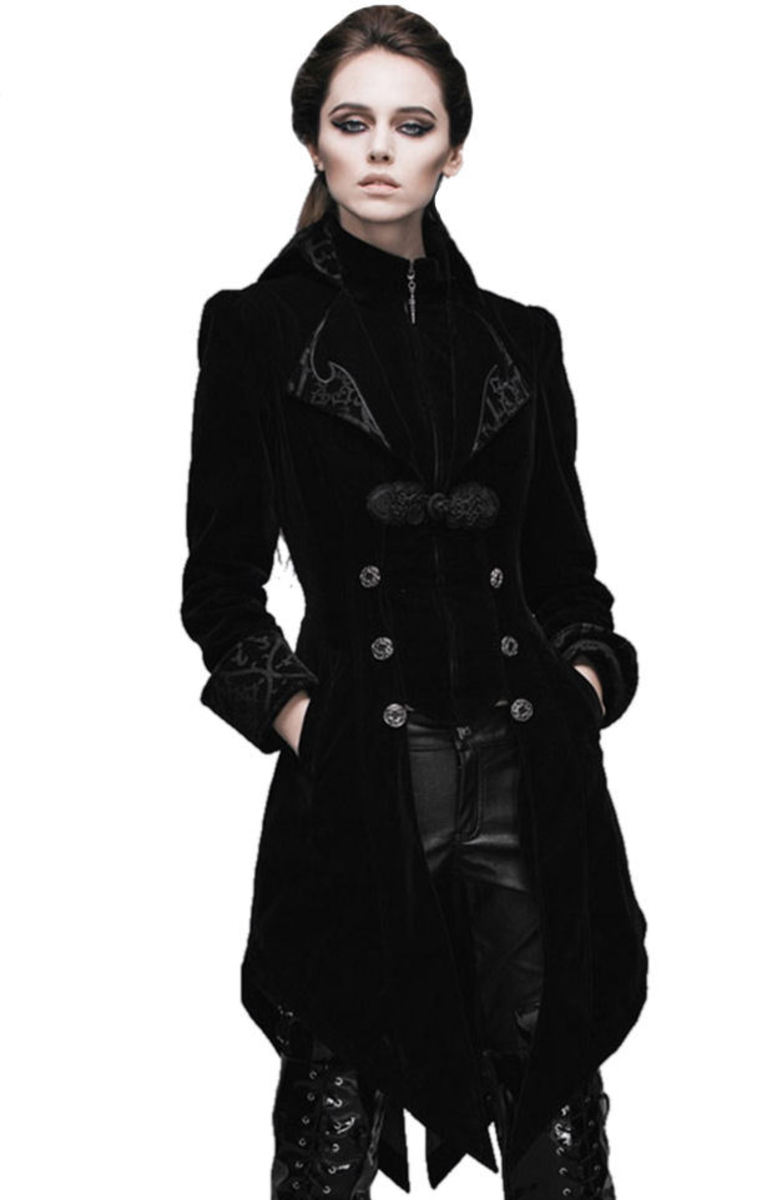 plašč ženske devil fashion - gothic...