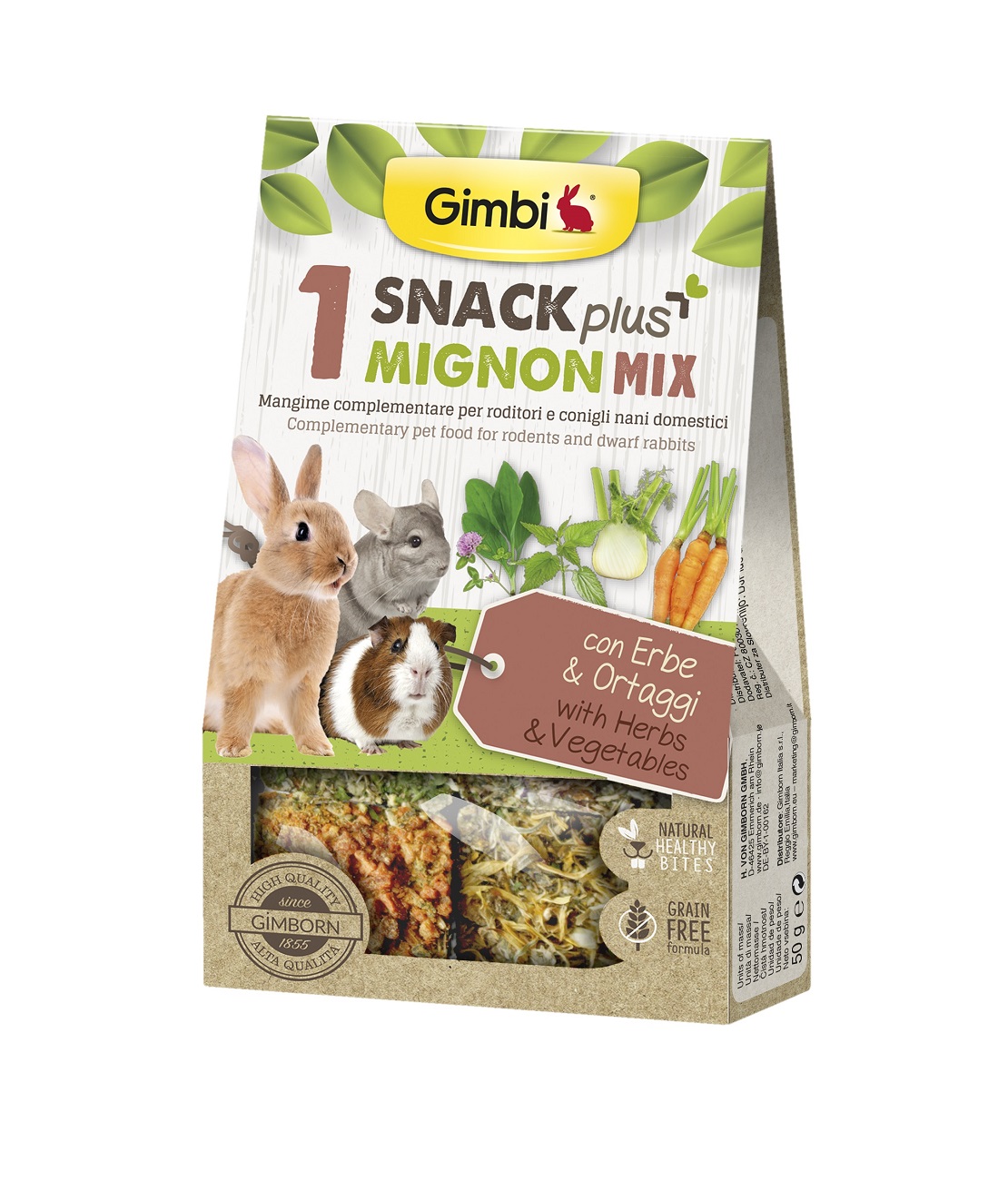 Gimbi Snack Plus Mignon Mix 1 50 g