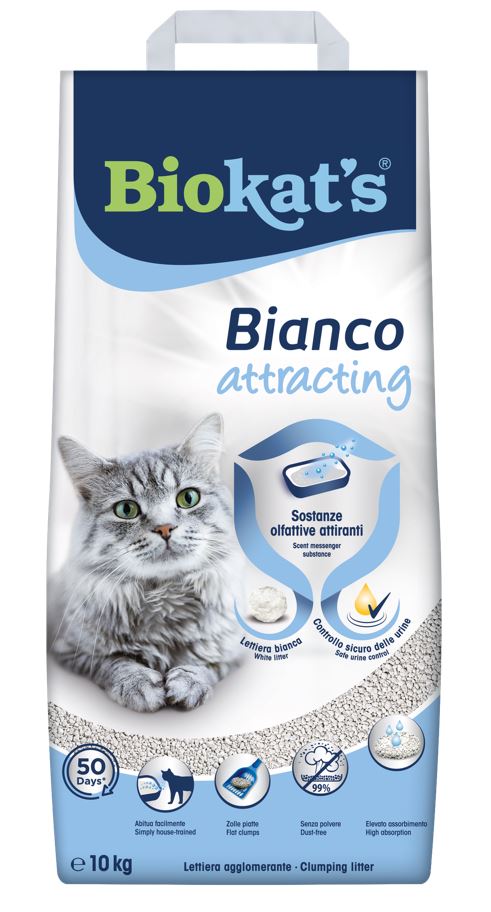 Biokat's Bianco pesek za mačke 10kg
