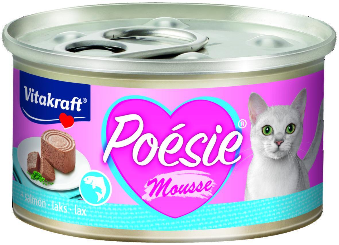 Vitakraft Poésie Mousse - losos 85 g