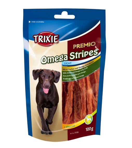 Trixie Premio Omega Stripes Light 100 g...