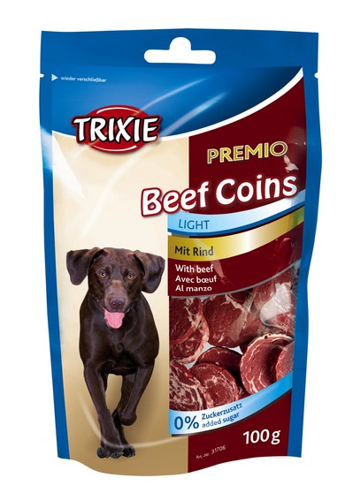 Trixie Premio Beef Coins Light 100 g...