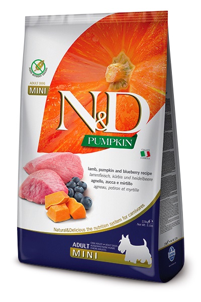 N&D Pumpkin Dog Adult Mini Lamb &...