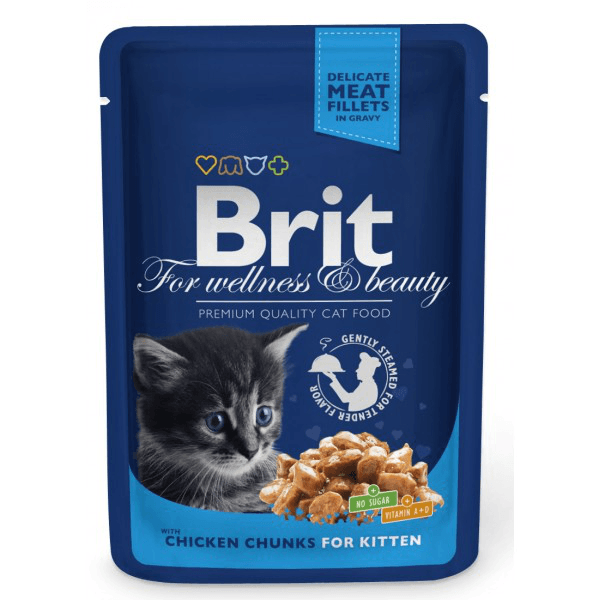 Brit Premium Cat Chicken Chunks for...