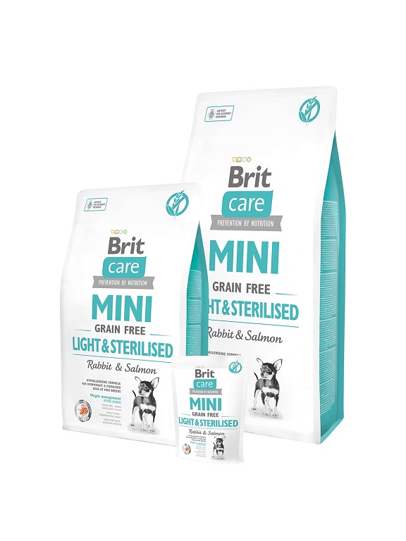 Brit Care Mini Grain Free Light &...