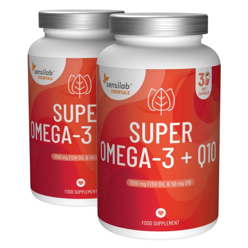 Essentials Super Omega-3 + Q10 1+1 GRATIS