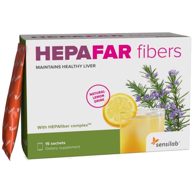 Hepafar fibers napitek za odpravljanje toksinov.