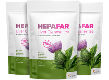 Hepafar Liver Cleanse tea 1+2 GRATIS