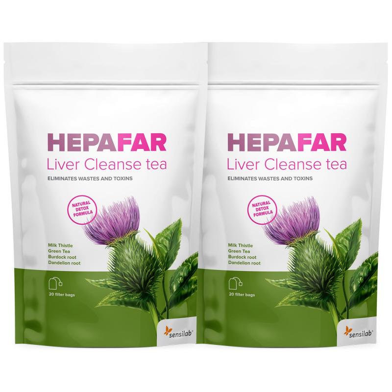 Hepafar Liver Cleanse tea 1+1 GRATIS