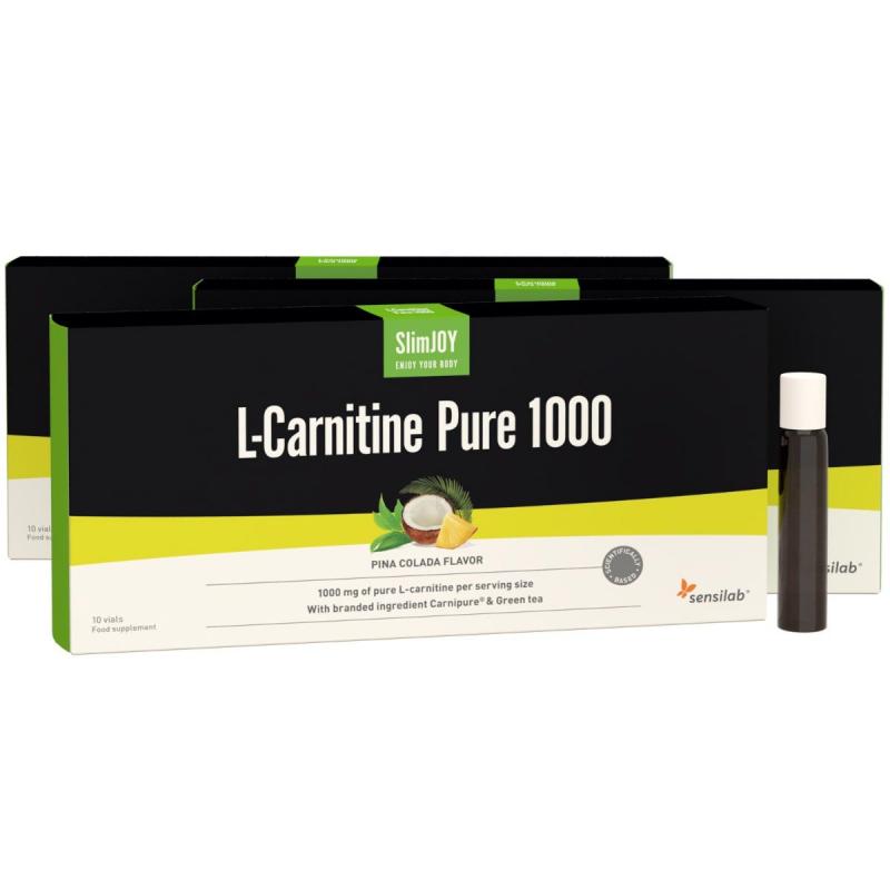 3x L-Carnitine Pure 1000 -65% – stekleničke