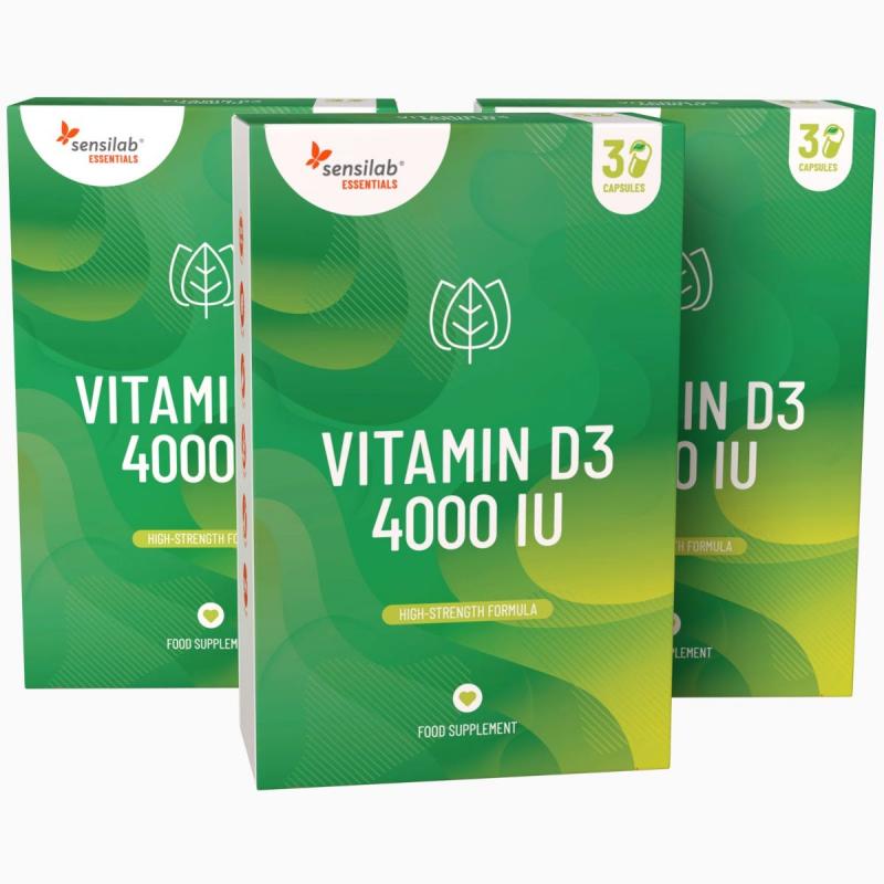 Essentials Vitamin D3 4000 IU 1+2 GRATIS