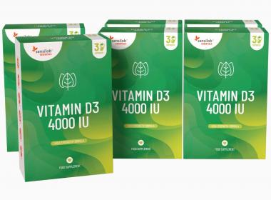 6x Essentials Vitamin D3 4000 IU