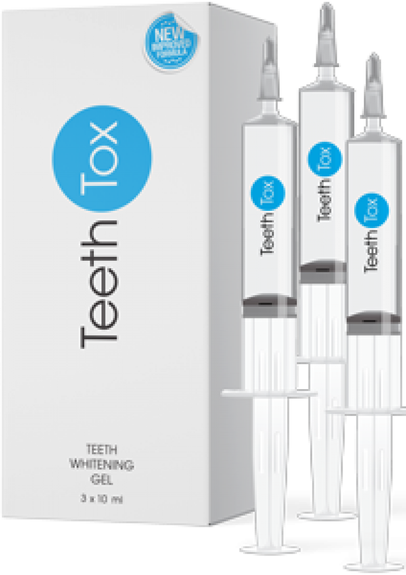TeethTox Dodaten gel za beljenje zob 3x10ml