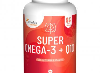 Essentials Super omega-3 + Q10, 90...
