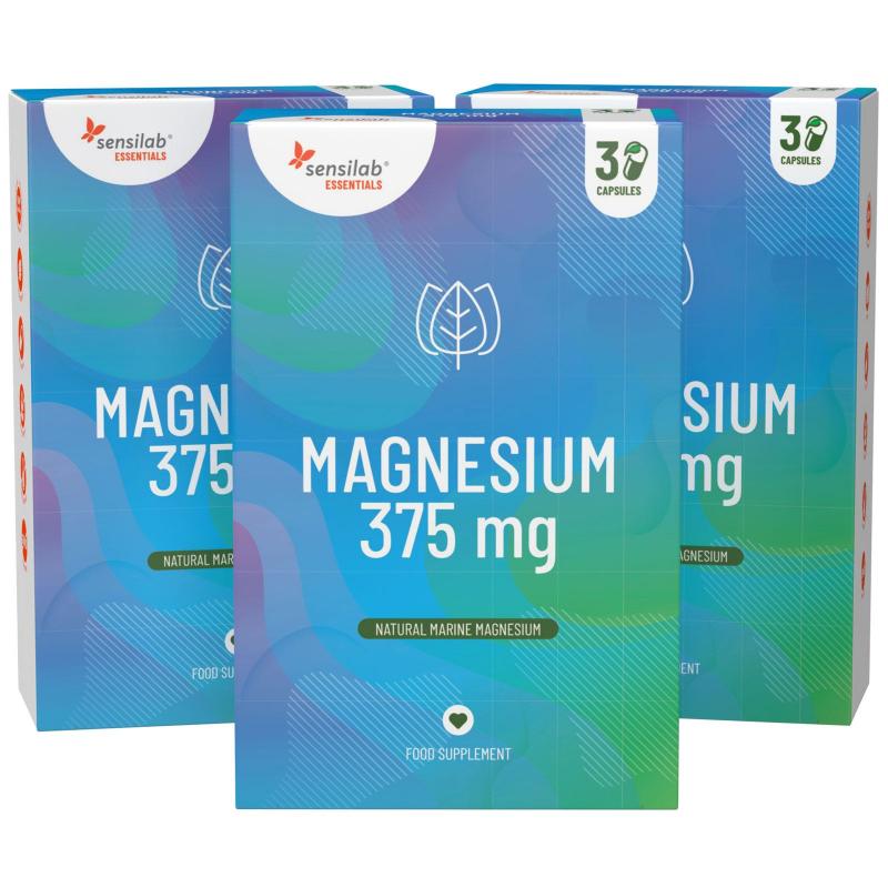 3x Essentials Magnezij