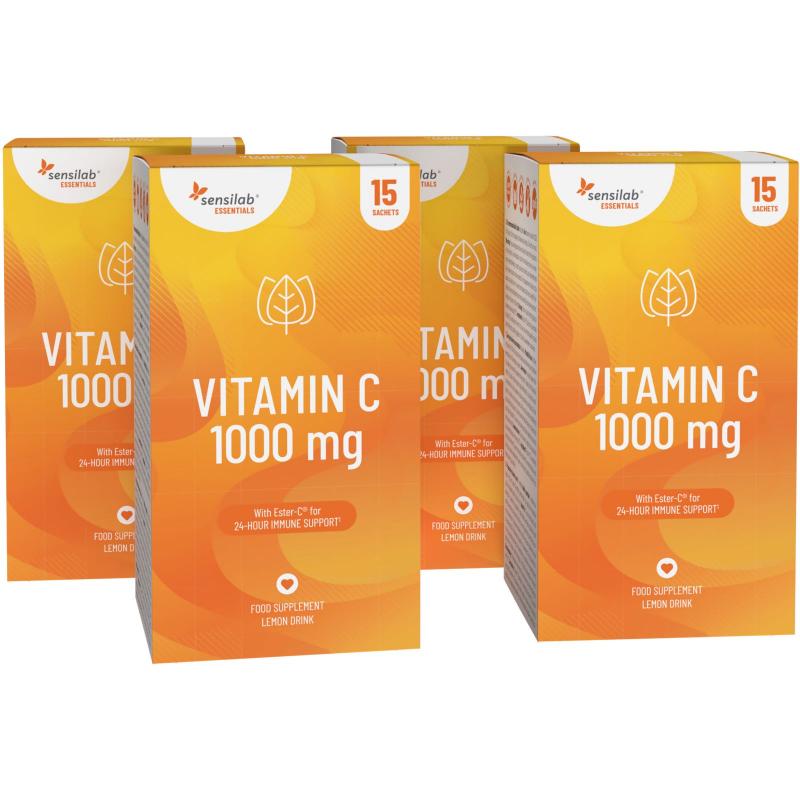 4x Vitamin C 1000 mg