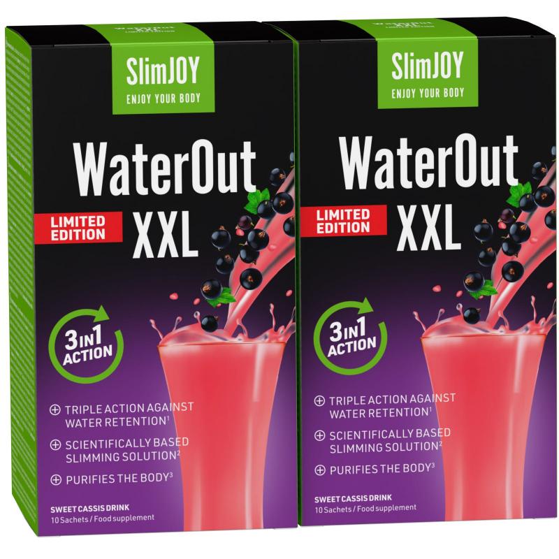 WaterOut XXL 1+1 GRATIS, omejena izdaja - okus