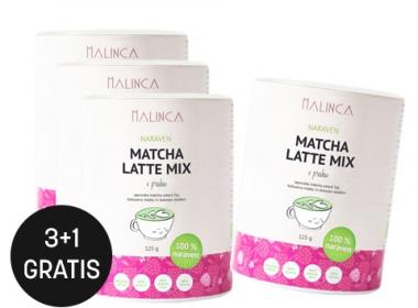 Matcha latte mix 125g 3+1 gratis