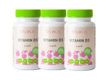 Vitamin D3 3 x 60 kapsul
