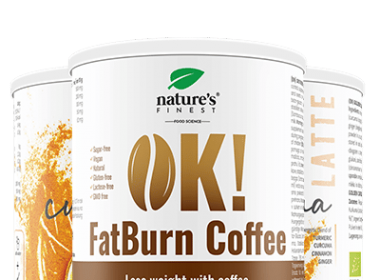 2x Golden Curcuma latte + OK!Fatburn...
