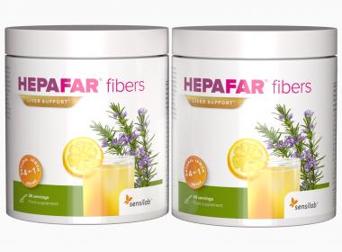 2x Hepafar fibers - napitek za...