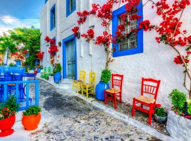 Grški otok Kos v septembru, Kos,...