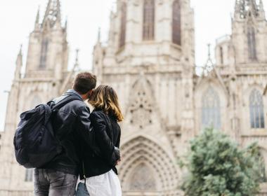 Valentinovo v Barceloni, Barcelona,...