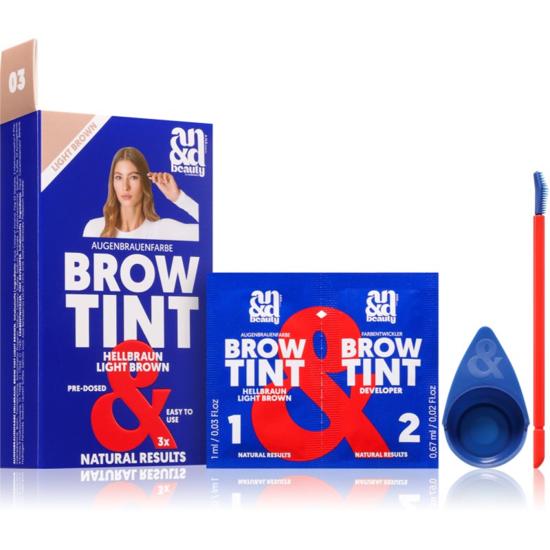 A.N.D. Beauty Brow Tint barva...