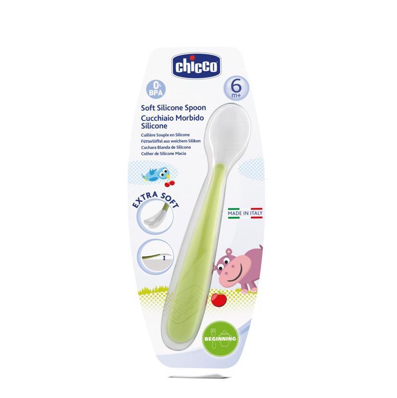 CHICCO Žlička silikonska...