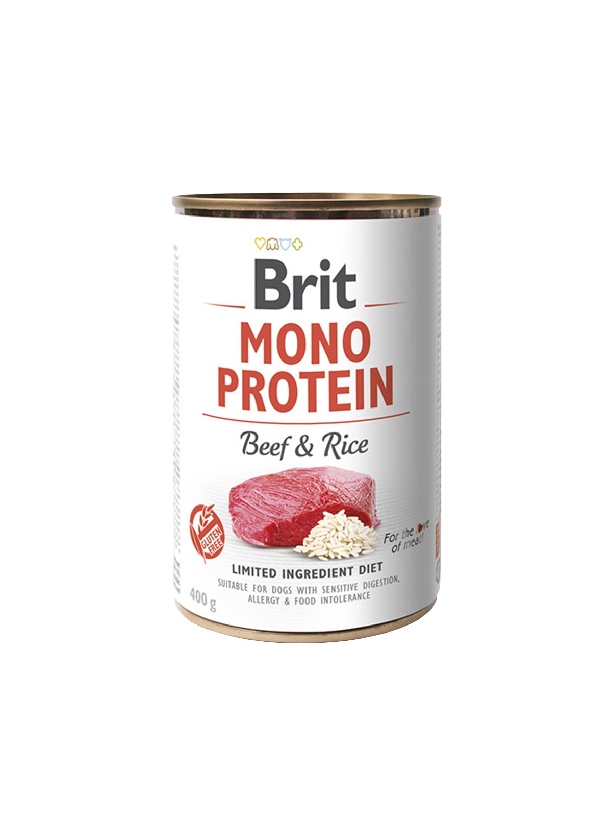Brit Mono Protein Beef & Rice...