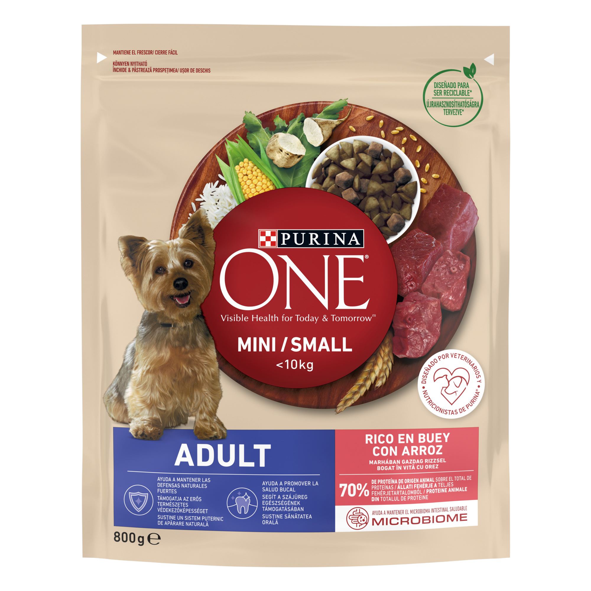 Purina ONE Mini Adult suha...