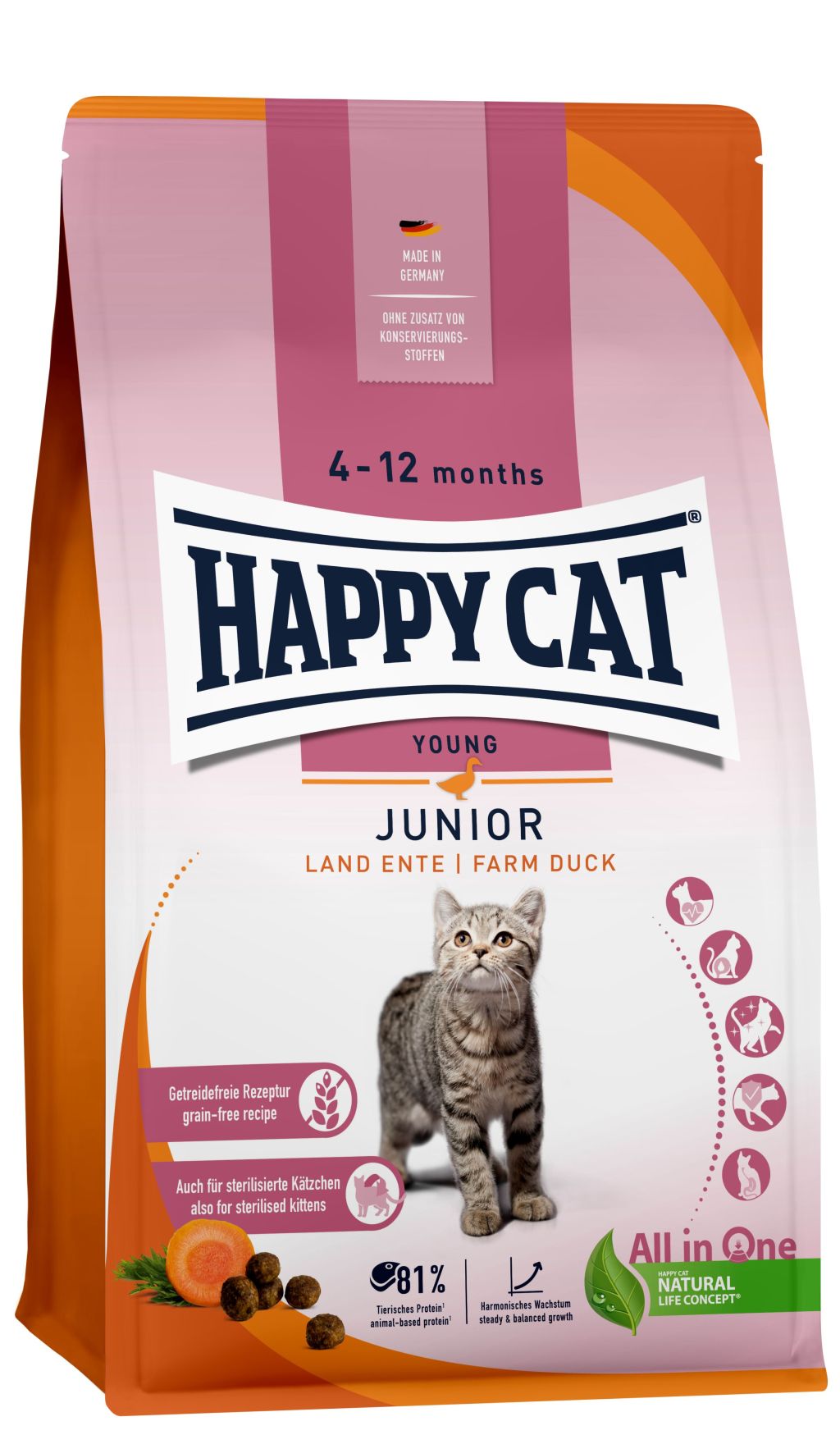 Happy Cat Junior Land Ente -...
