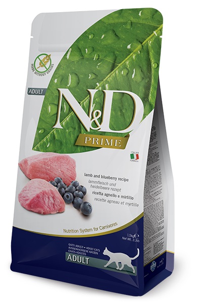 N&D Prime Cat Adult Lamb &...