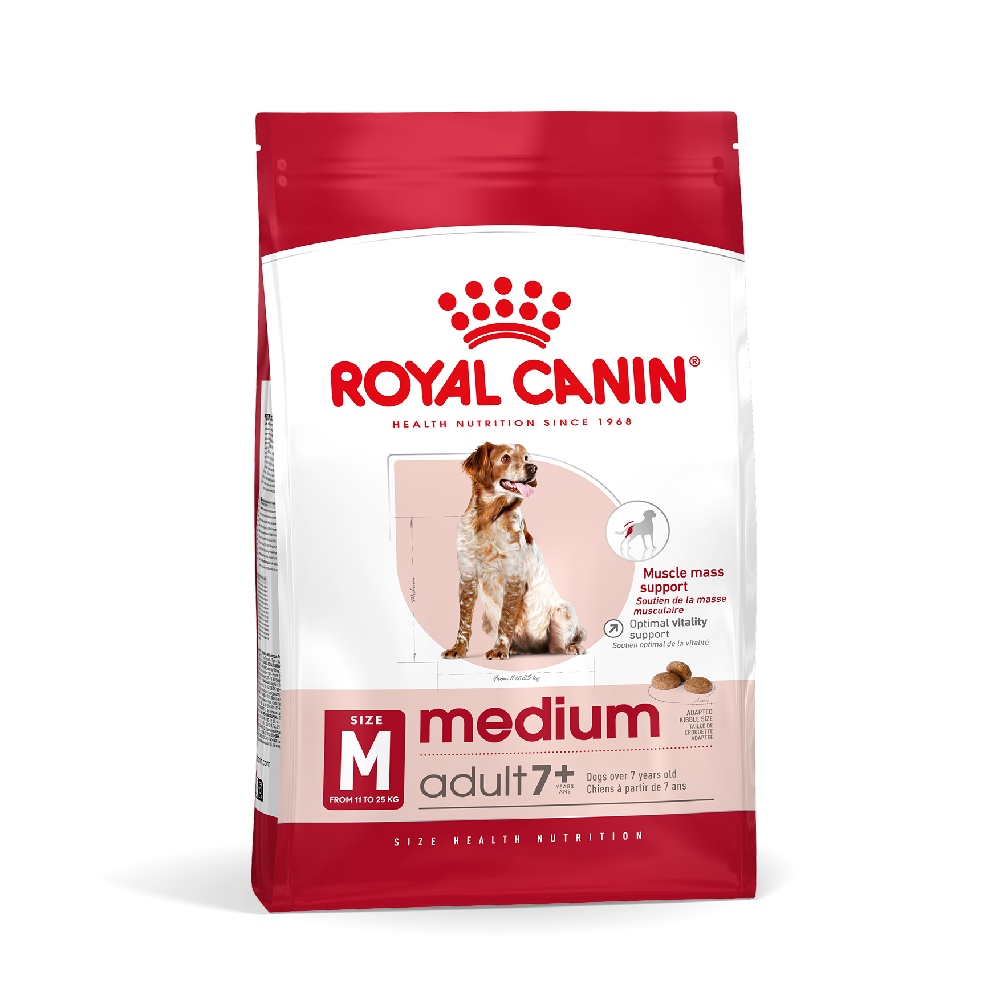 Royal Canin Medium Adult 7+ -...