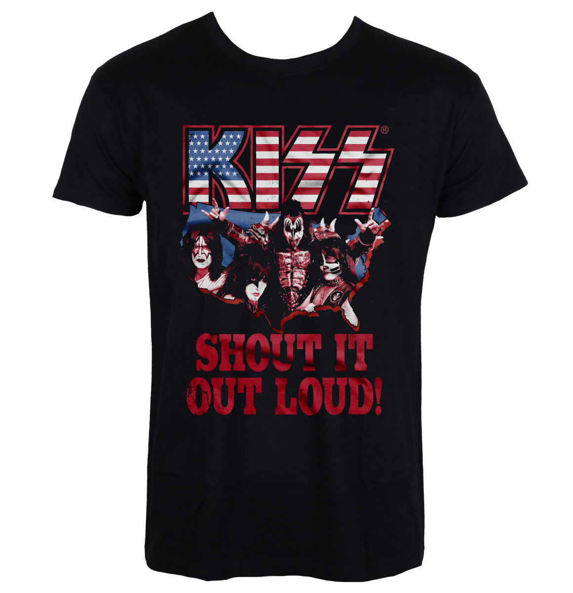 metal majica kiss - shout it out loud -...