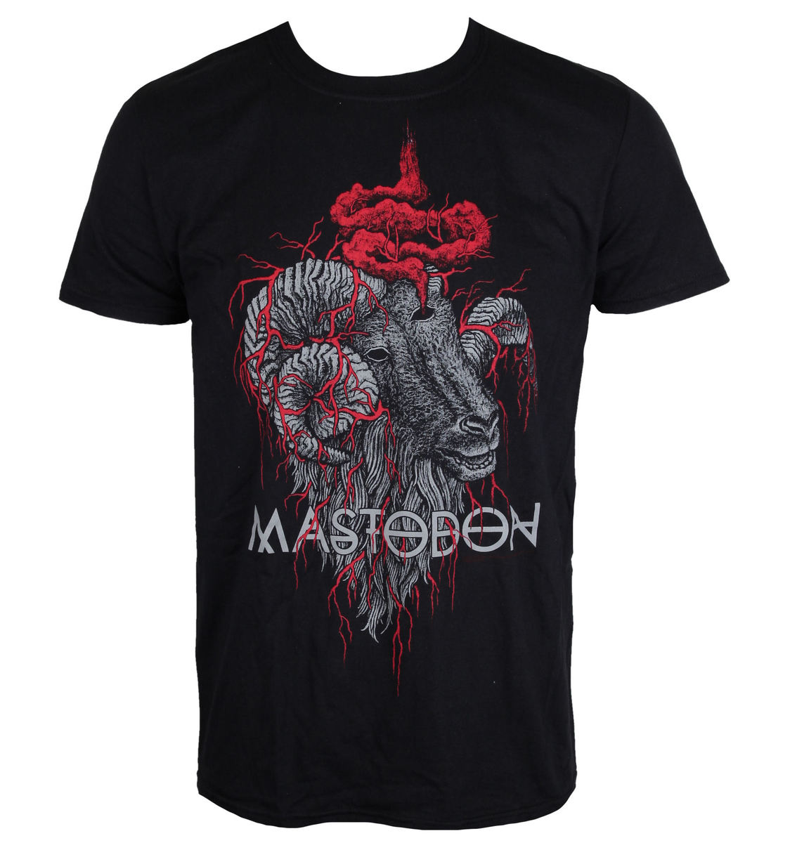 metal majica mastodon - rams head -...
