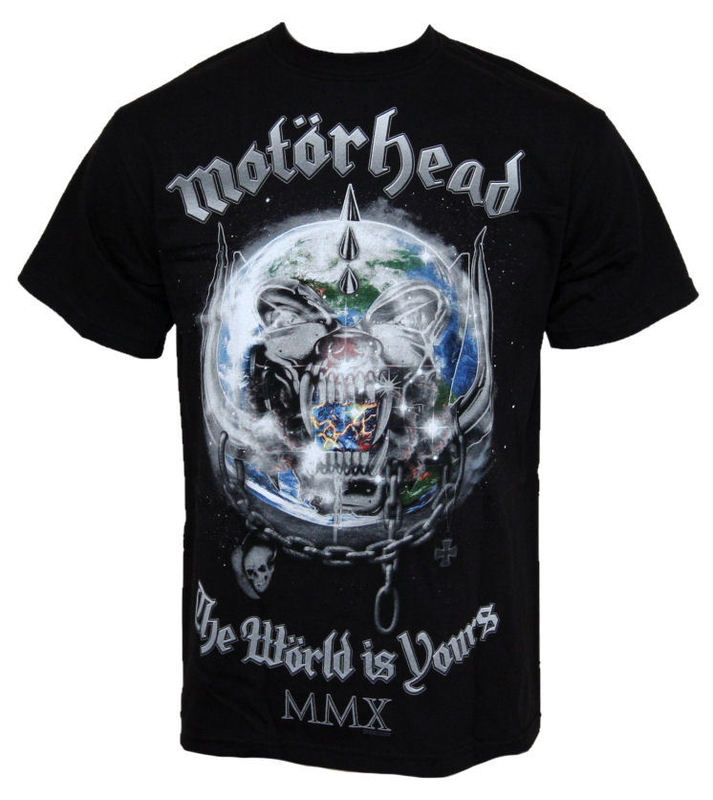 metal majica motörhead - the world is...