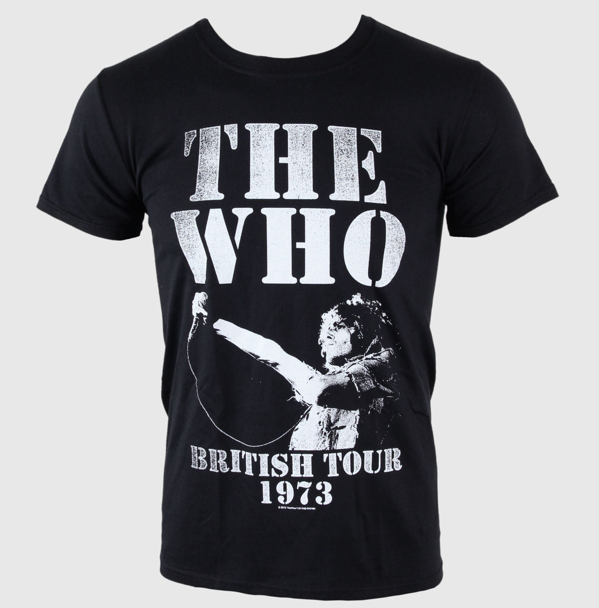 metal majica who - british tour 1973 -...