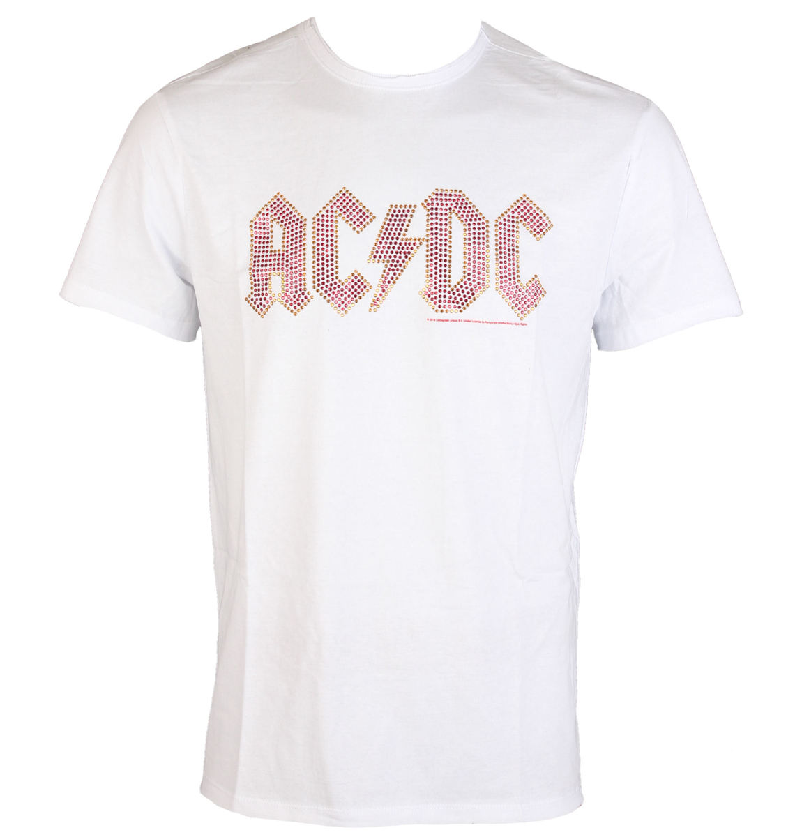 metal majica ac-dc - classic logo white...