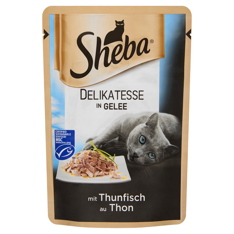 Sheba Delicato tuna v želeju v vrečki...