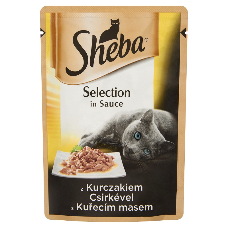 Sheba Selection v aluminijasti vrečki...