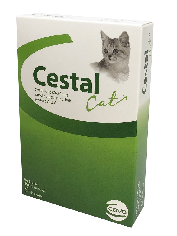 Cestal Cat žvečilne tablete za mačke...