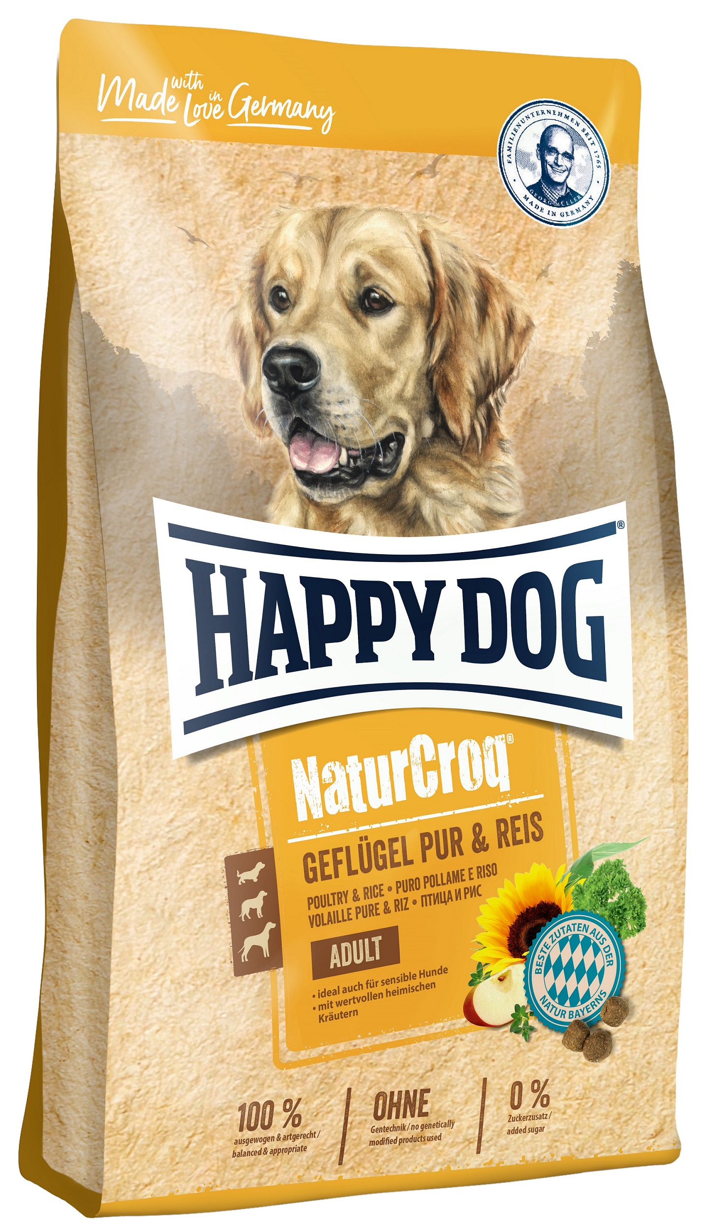 Happy Dog NaturCroq Adult Geflügel &...