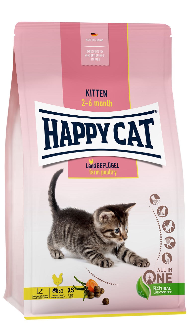 Happy Cat Kitten Land Geflügel -...