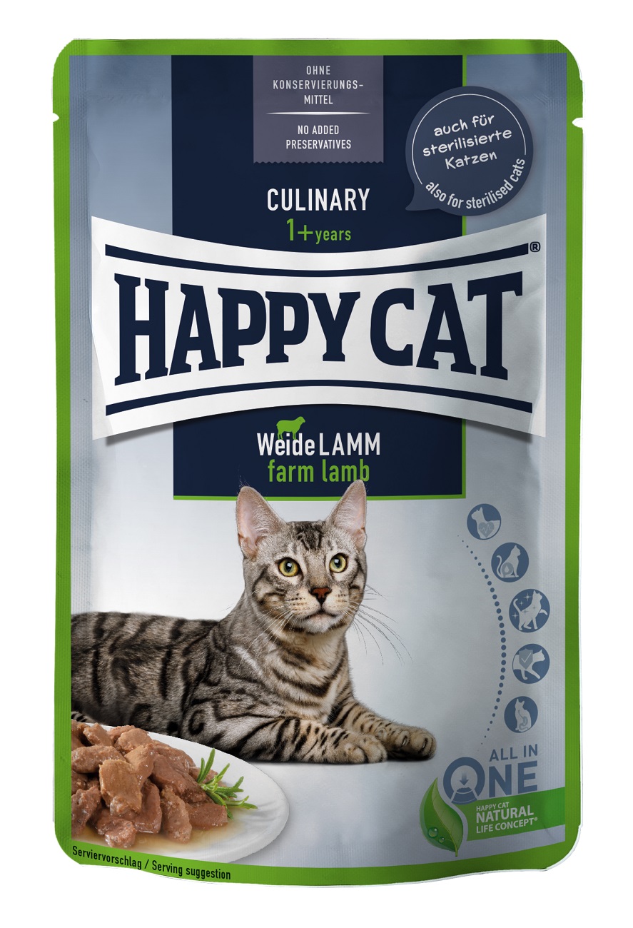 Happy Cat Culinary Weide Lamm mokra...