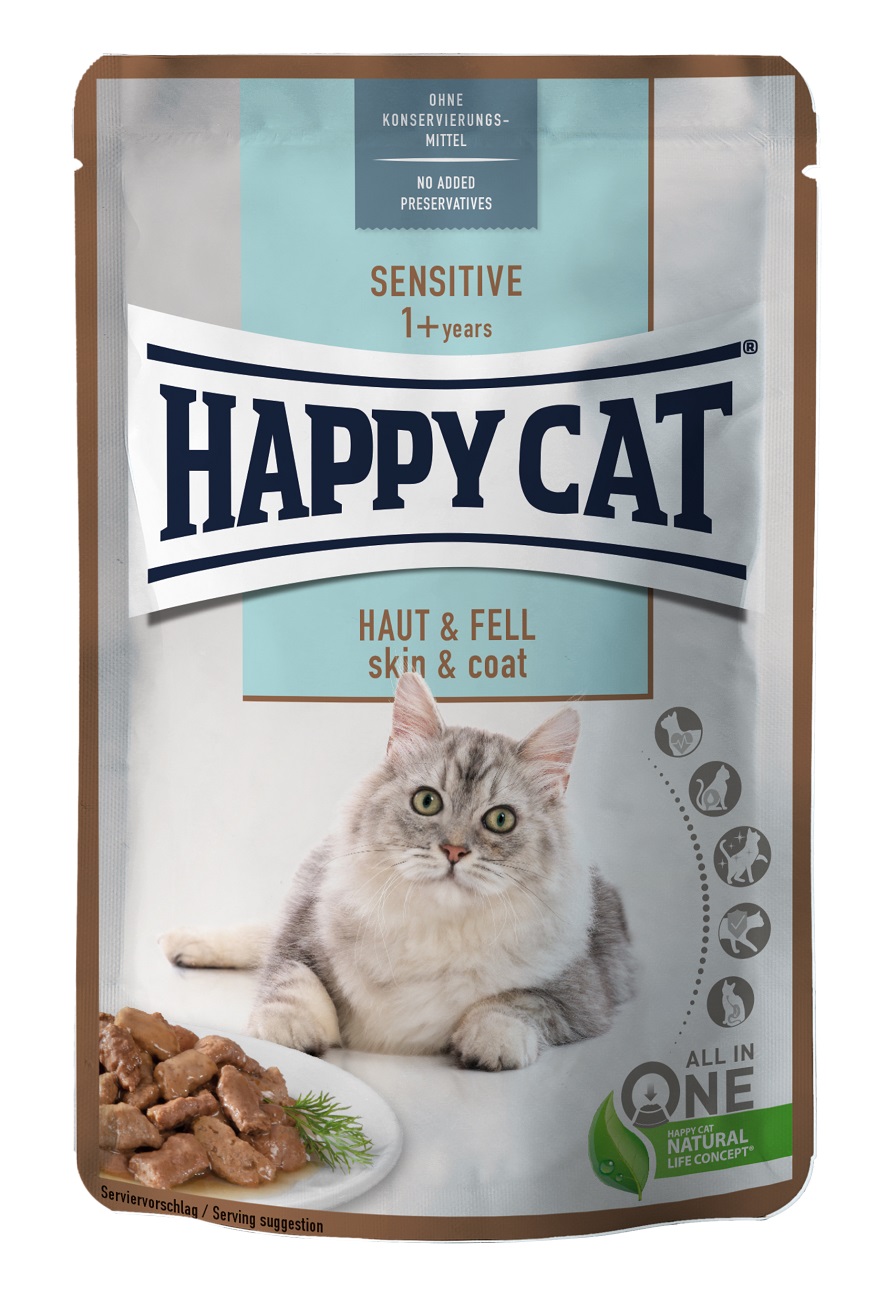 Happy Cat Sensitive Skin & Coat hrana v...