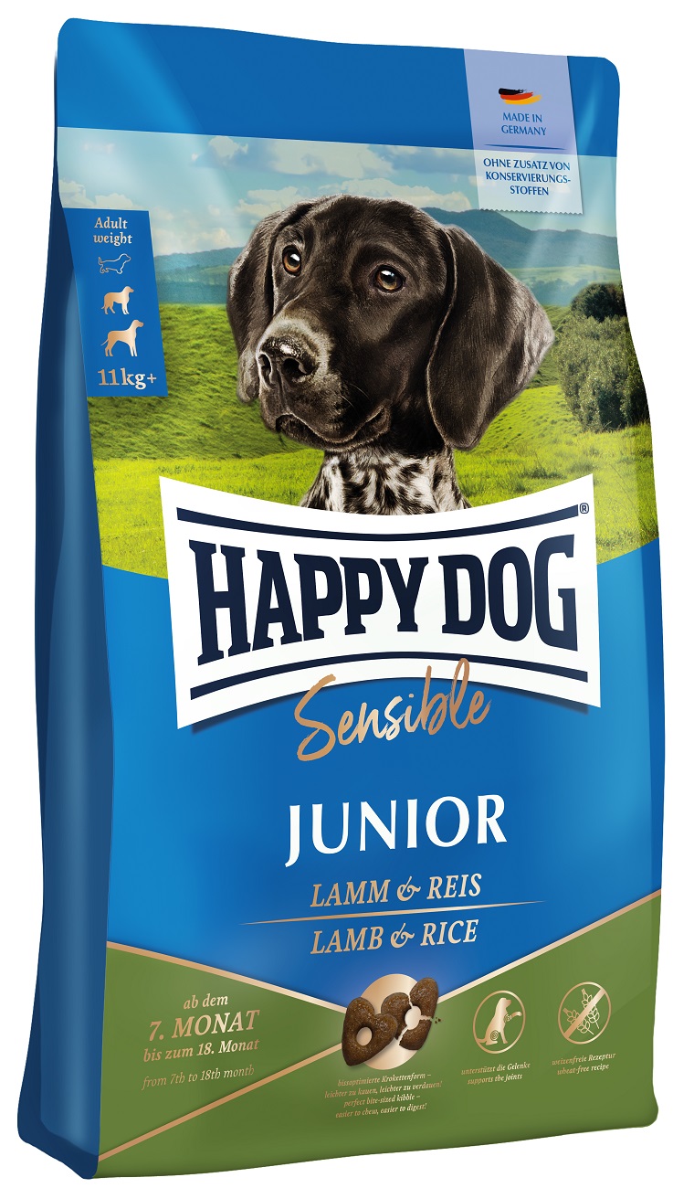 Happy Dog Sensible Junior jagnjetina in...