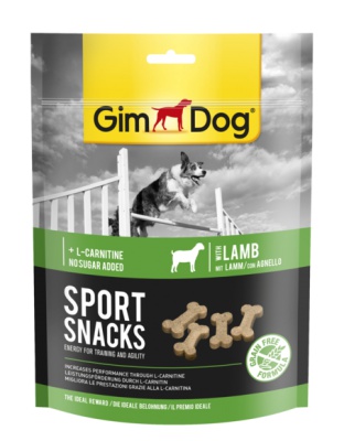 GimDog Sport Snacks z jagnjetino 150 g